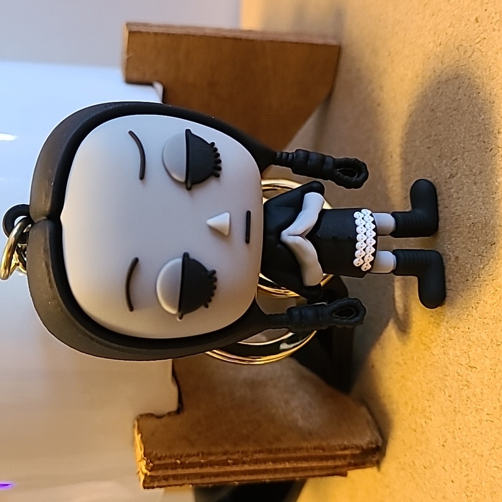 Unbranded Wednesday Addams Family Keychain NEW Unisex Collectible Keys Home Auto